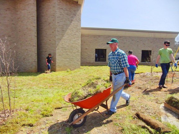 Master gardener Harold Cunningham