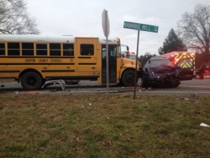 One Dead From School Bus Wreck on US 41
