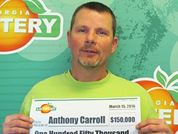 Calhoun Man Wins Lotto Prize
