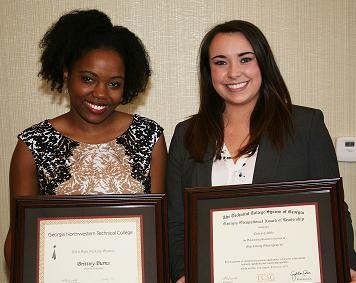 GNTC&rsquo;s Corey Carlile and Brittny Burns Named as Regional Finalists  For the 2016 Student and Instructor of the Year Awards