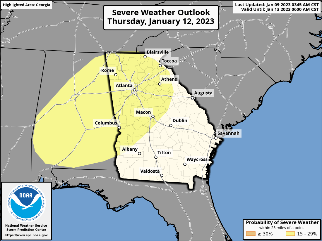 Severe Weather Possible On Thursday | AM 1180 Radio