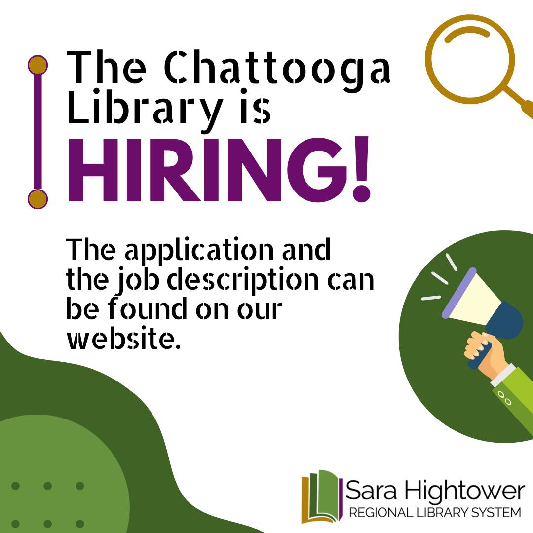 Chattooga Library Hiring AM 1180 Radio